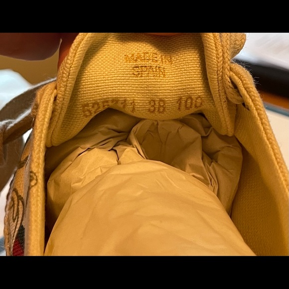 Lilibeth Gucci Printed Fabric Flatform Espadrille - Picture 10 of 13